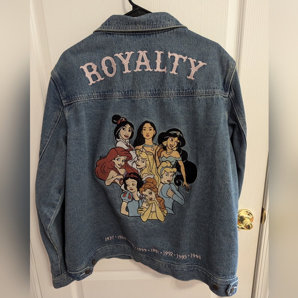 Cakeworthy Disney Princess Royalty Jean Jacket 2XL